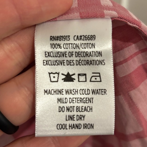 Robert Graham Pink Plaid Casual Button Down Shirt - Picture 7 of 7